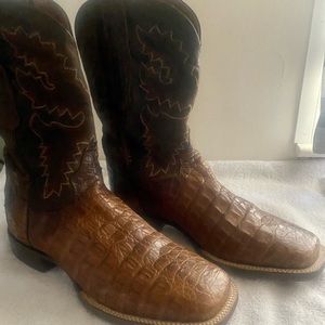 Dan Post Caiman Square Toe Size 11